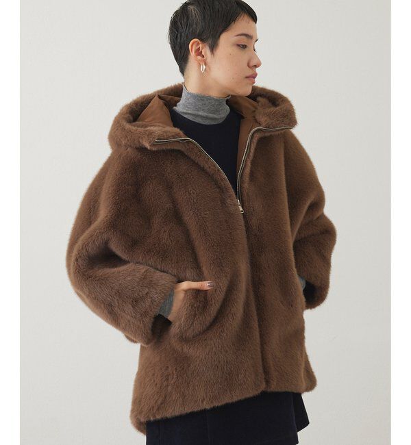 THE PAUSE「【THE PAUSE】フェイクファードルマンコート」|その他|