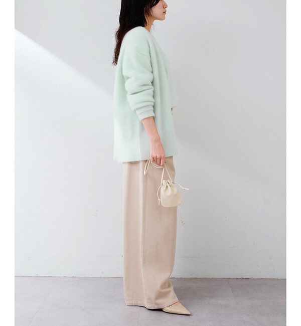  「フォックスウールロングカーディガン」|ニット・セーター|