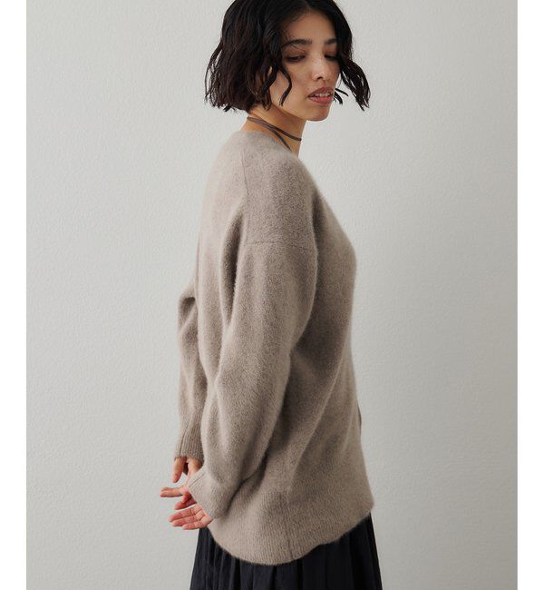  「フォックスウールロングカーディガン」|ニット・セーター|