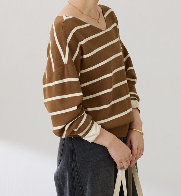  「ドルマン2WAYニット」|ニット・セーター|