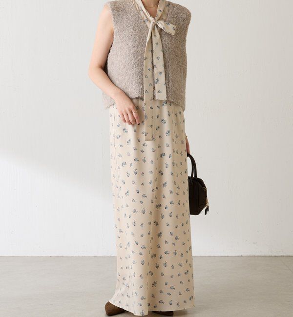  「ブークレーメタルトグルベスト」|ニット・セーター|