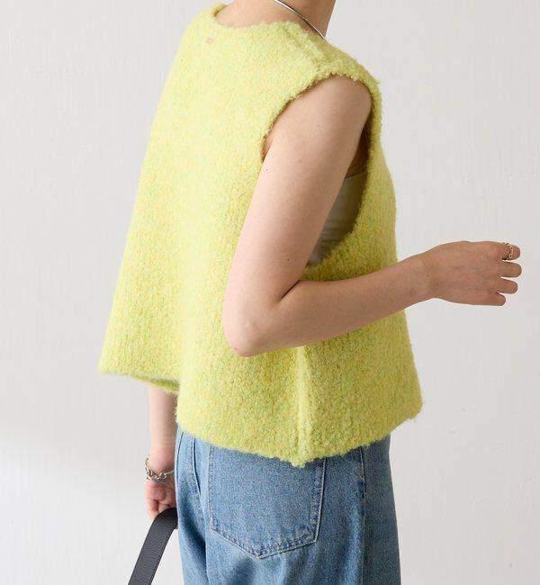  「ブークレーメタルトグルベスト」|ニット・セーター|