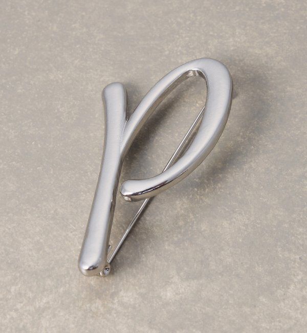  「【PAPILLONNER/パピヨネ】Pロゴブローチ」|リング|シルバー