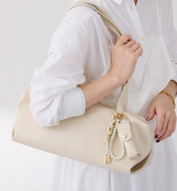  「【PAPILLONNER/パピヨネ】チャーム付きボストンバッグ」|トートバッグ|