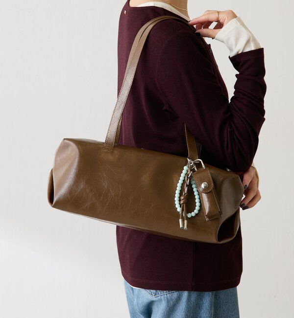  「【PAPILLONNER/パピヨネ】チャーム付きボストンバッグ」|トートバッグ|