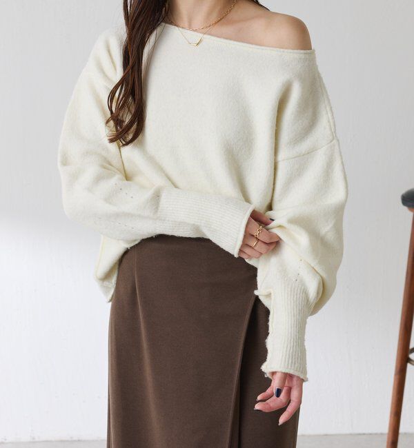  「2WAYヘンリーネックニット」|ニット・セーター|