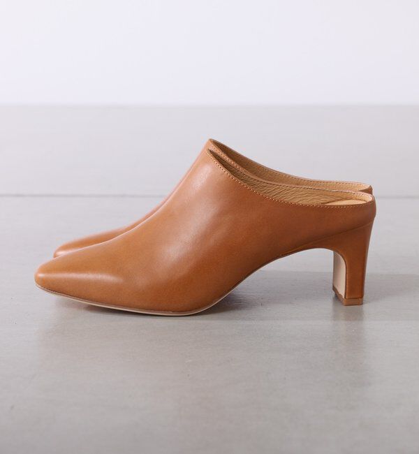  「【Mollini/モリーニ】レザーミュールスリッポン」|サンダル|