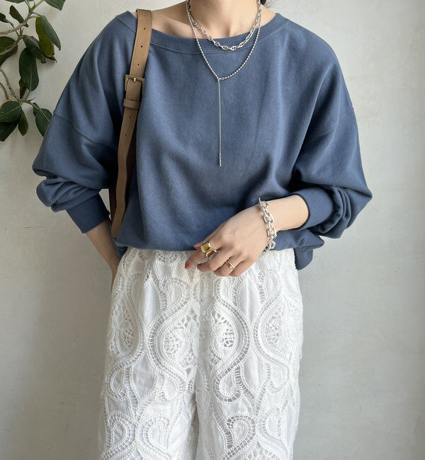  「【新色追加/毎年大人気！】裏毛スウェット」|Tシャツ・カットソー|インディゴブルー