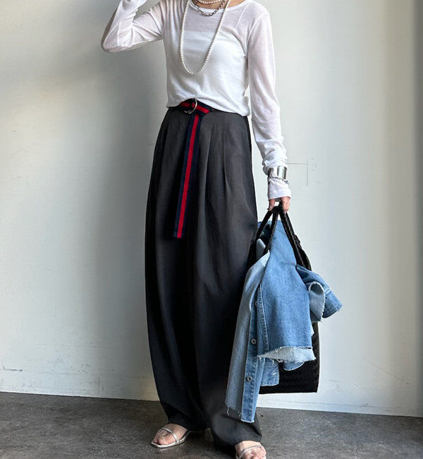  「【新色追加】コットンシアーTEE」|Tシャツ・カットソー|