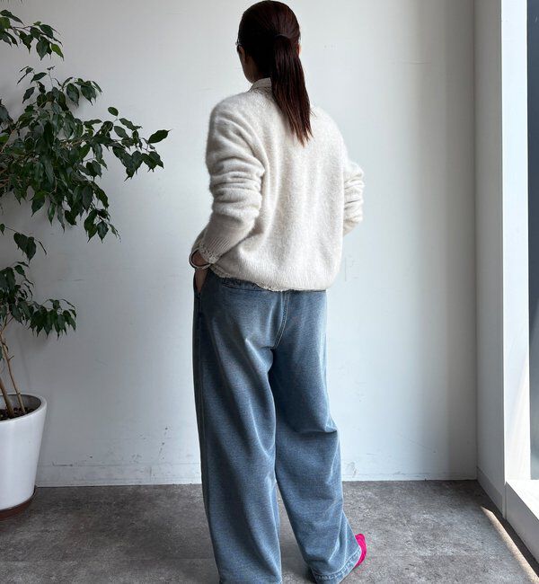  「ファーカシミヤカーディガン」|カーディガン|