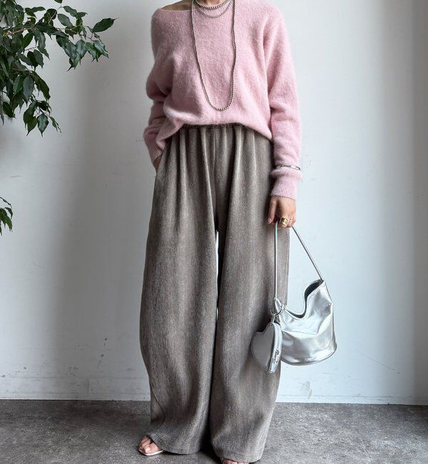  「ファーカシミヤカーディガン」|カーディガン|