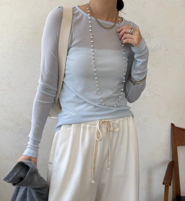  「シアーラウンドTEE」|Tシャツ・カットソー|