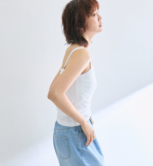  「【MYSELFbyRD（マイセルフバイリヴドロワ）】クラシックキャミ」|キャミソール|