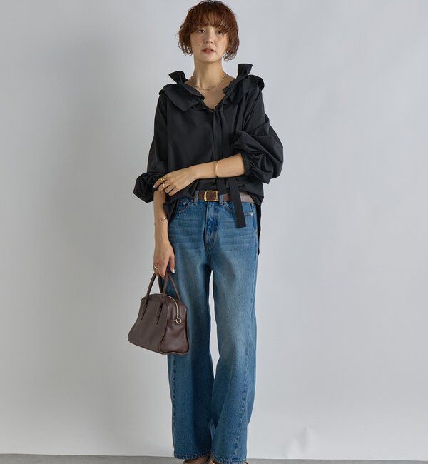  「【リバイバル】ドロストフリルカラーブラウス」|シャツ・ブラウス|