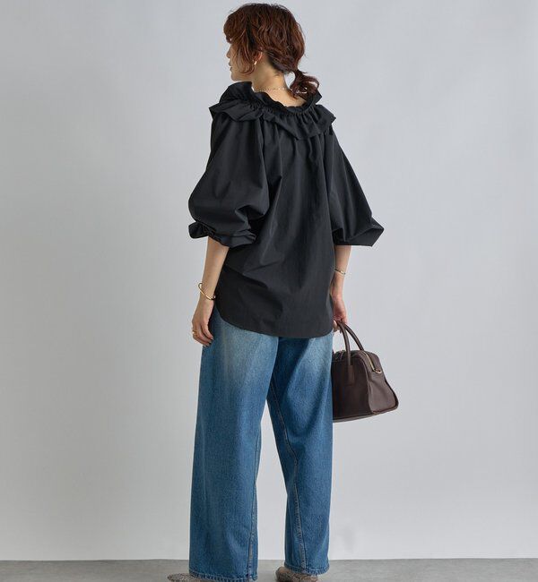  「【リバイバル】ドロストフリルカラーブラウス」|シャツ・ブラウス|