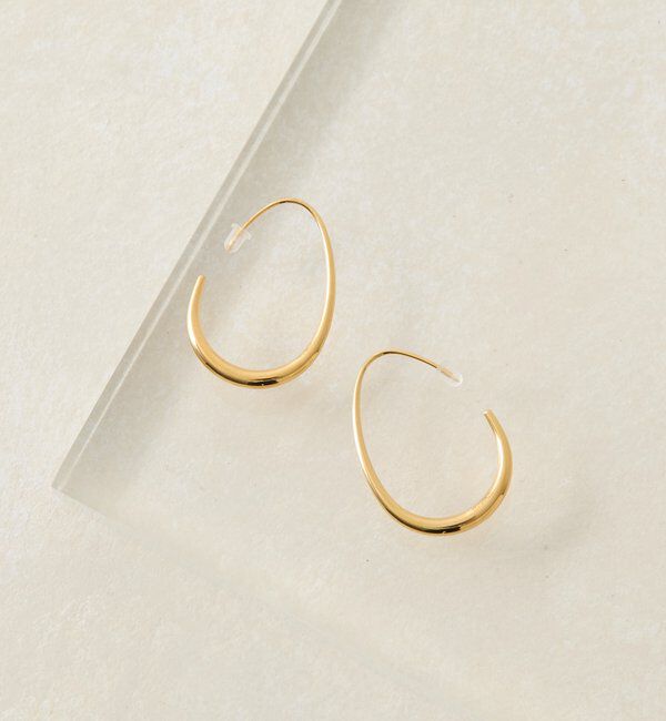  「【R.good（アールドットグッド）】バルーンフープピアス」|ブローチ・コサージュ|ゴールド