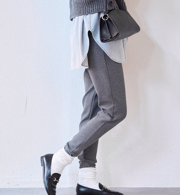  「【MYSELFbyRD（マイセルフバイリヴドロワ）】JERSEY PANTS」|その他|チャコールグレー