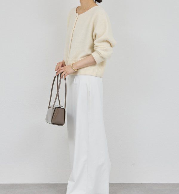  「【前後2WAY】ファーウールショートカーデ」|ニット・セーター|