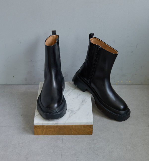  「【2.718】タンクソールブーツ」|ショートブーツ|