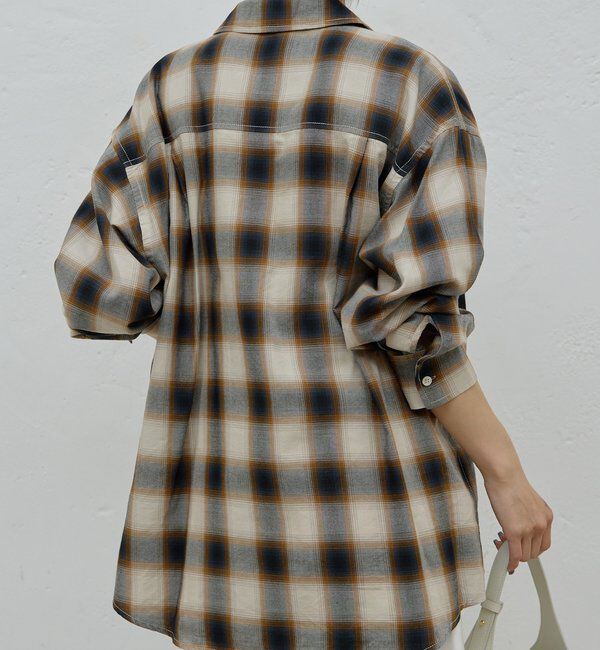  「オンブレチェックシャツ」|シャツ・ブラウス|