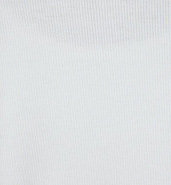  「【前後2WAY】ハイツイストリブロンTee」|Tシャツ・カットソー|