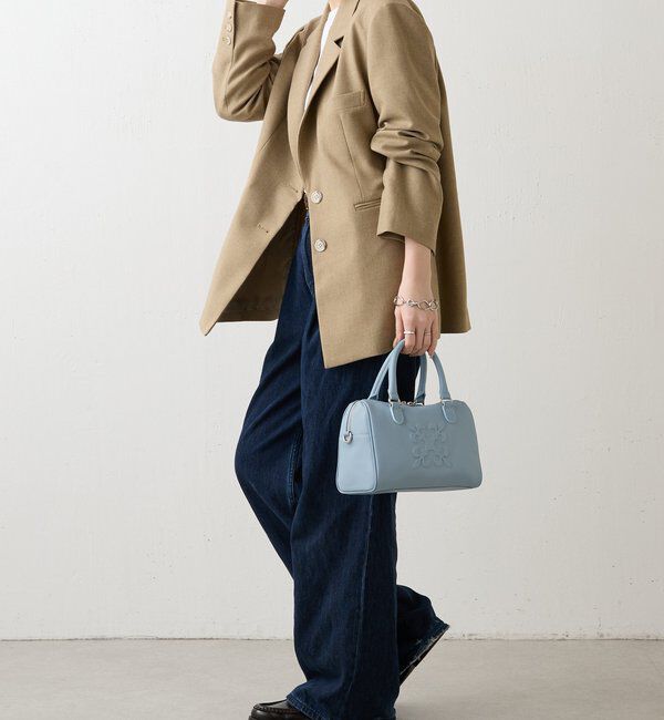  「《composition》レザー2WAYミニボストンバッグ」|ボストンバッグ|