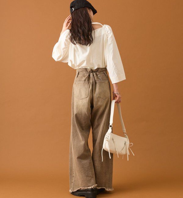  「チョーカーリボンパフブラウス」|シャツ・ブラウス|