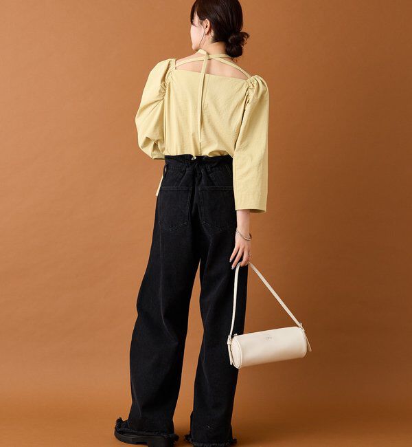  「チョーカーリボンパフブラウス」|シャツ・ブラウス|