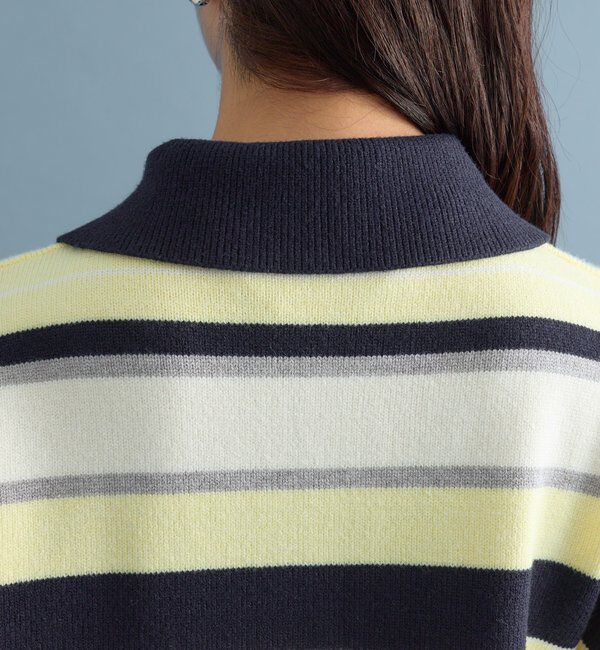  「マルチボーダーラガーニット」|ニット・セーター|