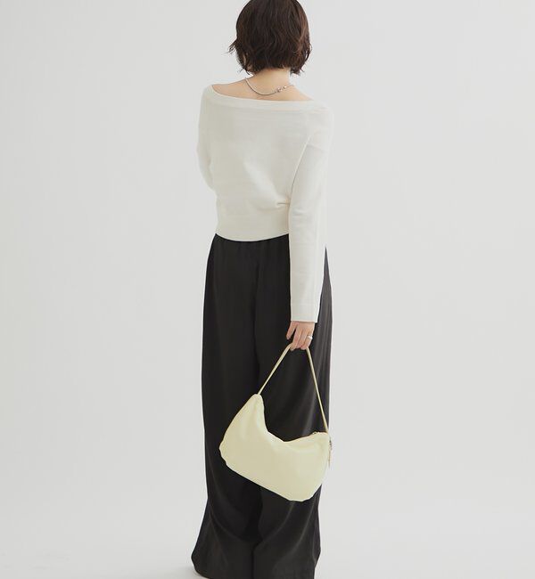  「クリアボタン カーディガン」|カーディガン|