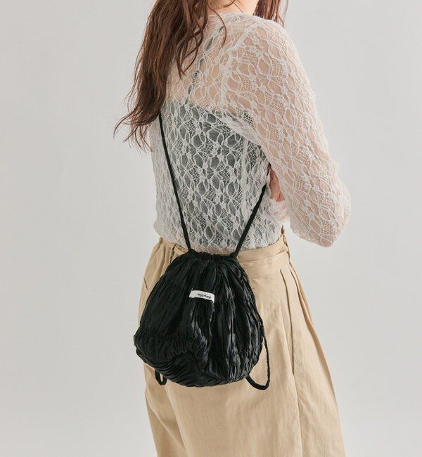  「シャーリングサテンホイップBAG」|トートバッグ|