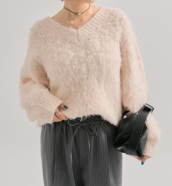  「ふわふわシャギーニット」|ニット・セーター|