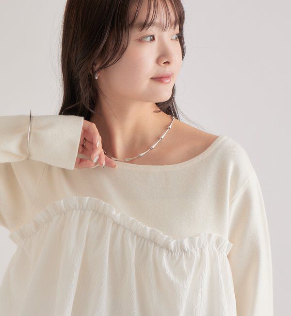  「ビスチェドッキングニット」|ニット・セーター|