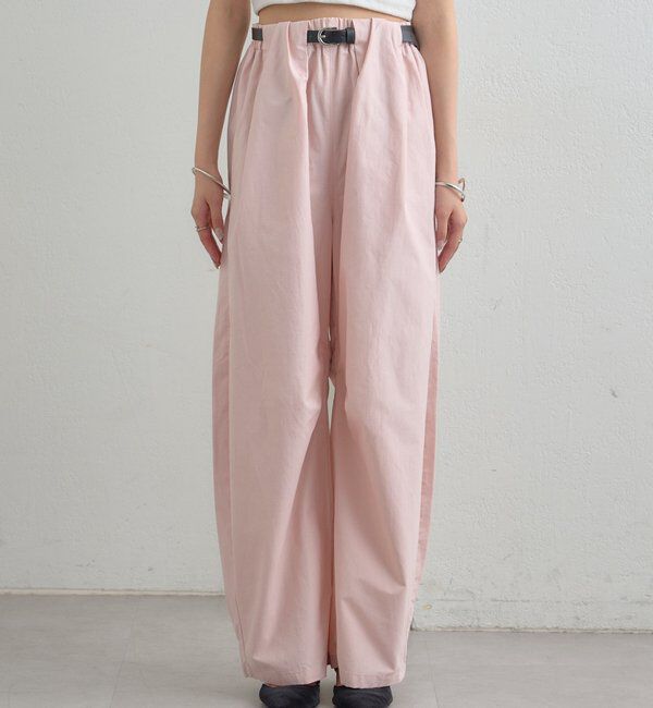  「ボリュームイージーパンツ」|チノ|