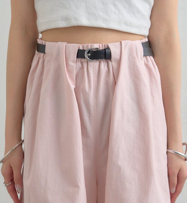  「ボリュームイージーパンツ」|チノ|