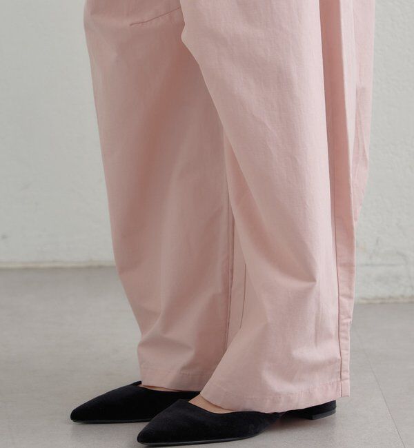  「ボリュームイージーパンツ」|チノ|