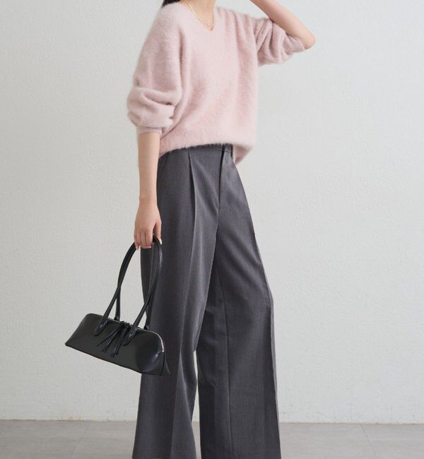  「FURカシミヤVニット」|ニット・セーター|