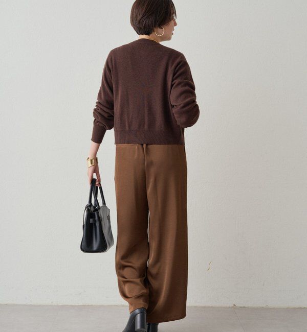  「ウールカシミヤニットカーデ」|ニット・セーター|