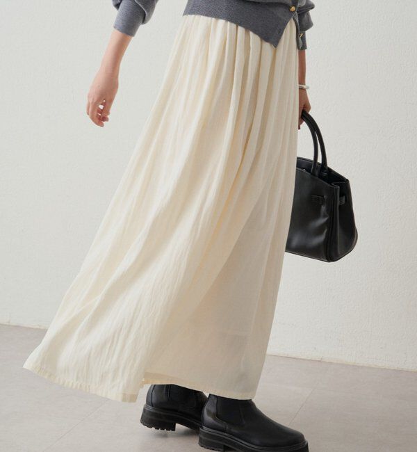  「タックギャザースカート」|スカート|