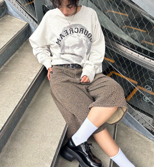  「【Sourcream】偉人スウェット」|Tシャツ・カットソー|