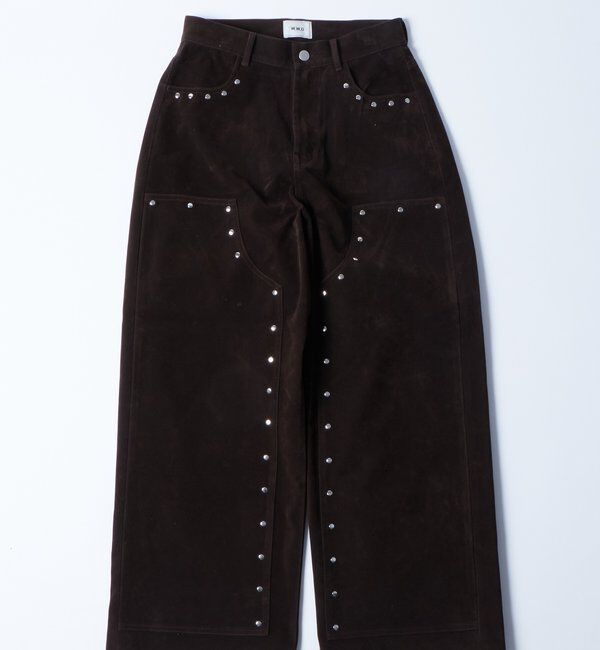  「スウェードダブルニーパンツ」|チノ|