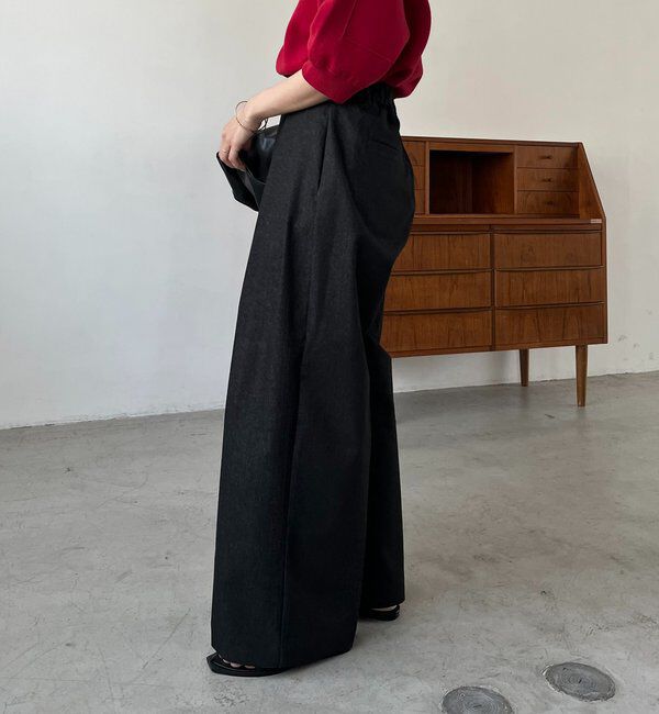  「【選べる4サイズ展開】2タックコットンパンツ」|チノ|