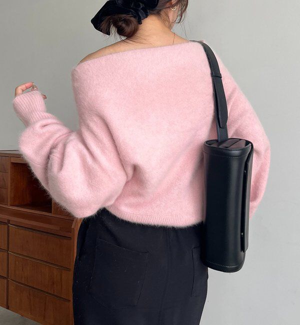  「【上質な着心地/全骨格細見え】〈C.L〉FOXカシミアドルマンニット」|ニット・セーター|