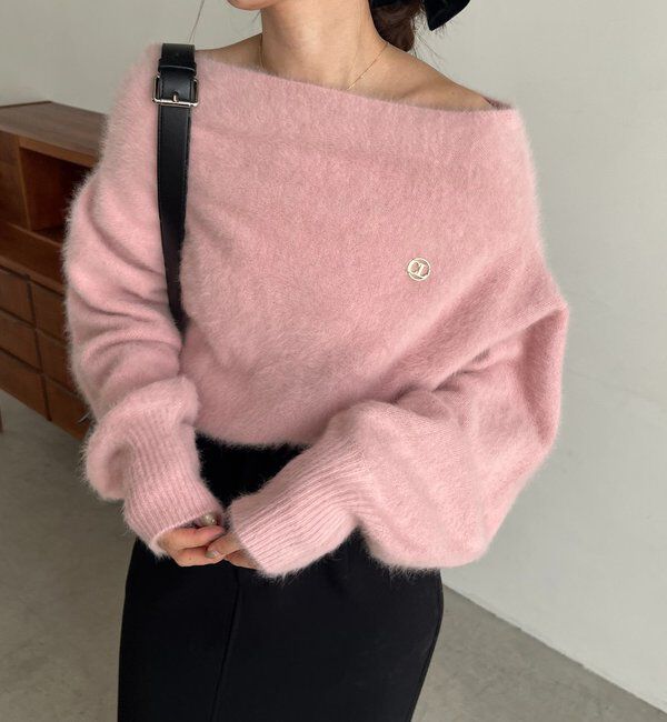  「【上質な着心地/全骨格細見え】〈C.L〉FOXカシミアドルマンニット」|ニット・セーター|