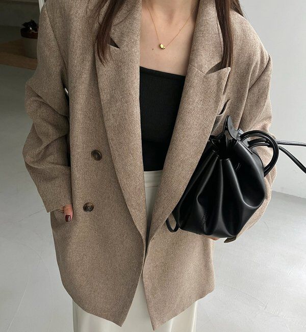  「【CAPRICIEUX LE'MAGE&times;nanacoコラボ】ツイードジャケット」|テーラードジャケット|