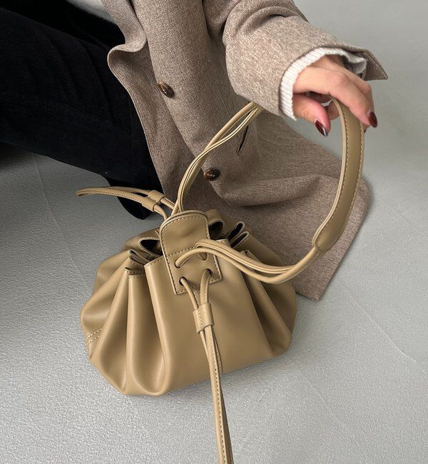  「【CAPRICIEUX LE'MAGE&times;nanacoコラボ】ダンプリンバッグ」|トートバッグ|