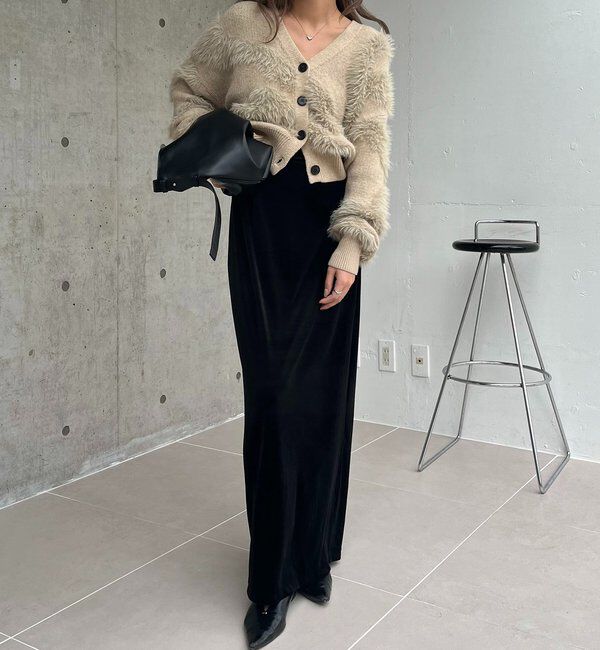  「WAVEフェザーカーディガン」|カーディガン|