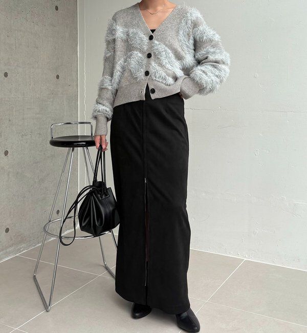  「WAVEフェザーカーディガン」|カーディガン|