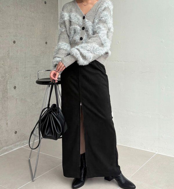  「WAVEフェザーカーディガン」|カーディガン|