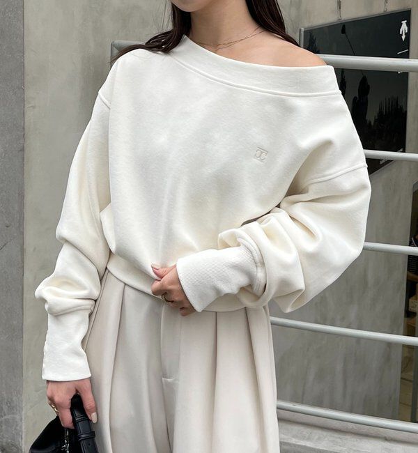  「1ポイントボンディングスウェット」|Tシャツ・カットソー|